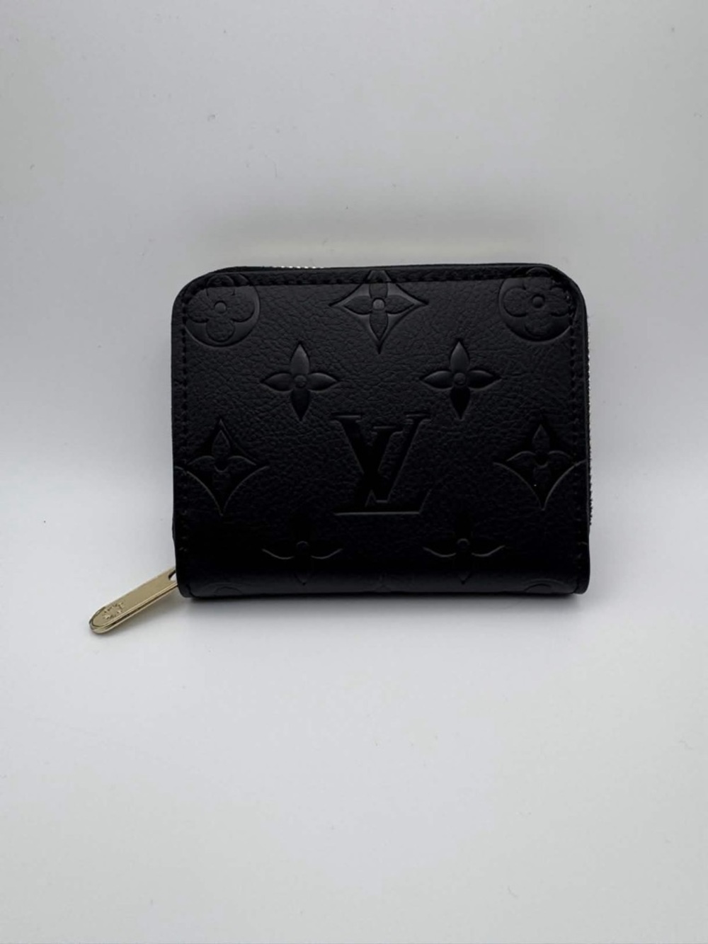 Louis Vuitton Purse Zip Coin Wallet Black